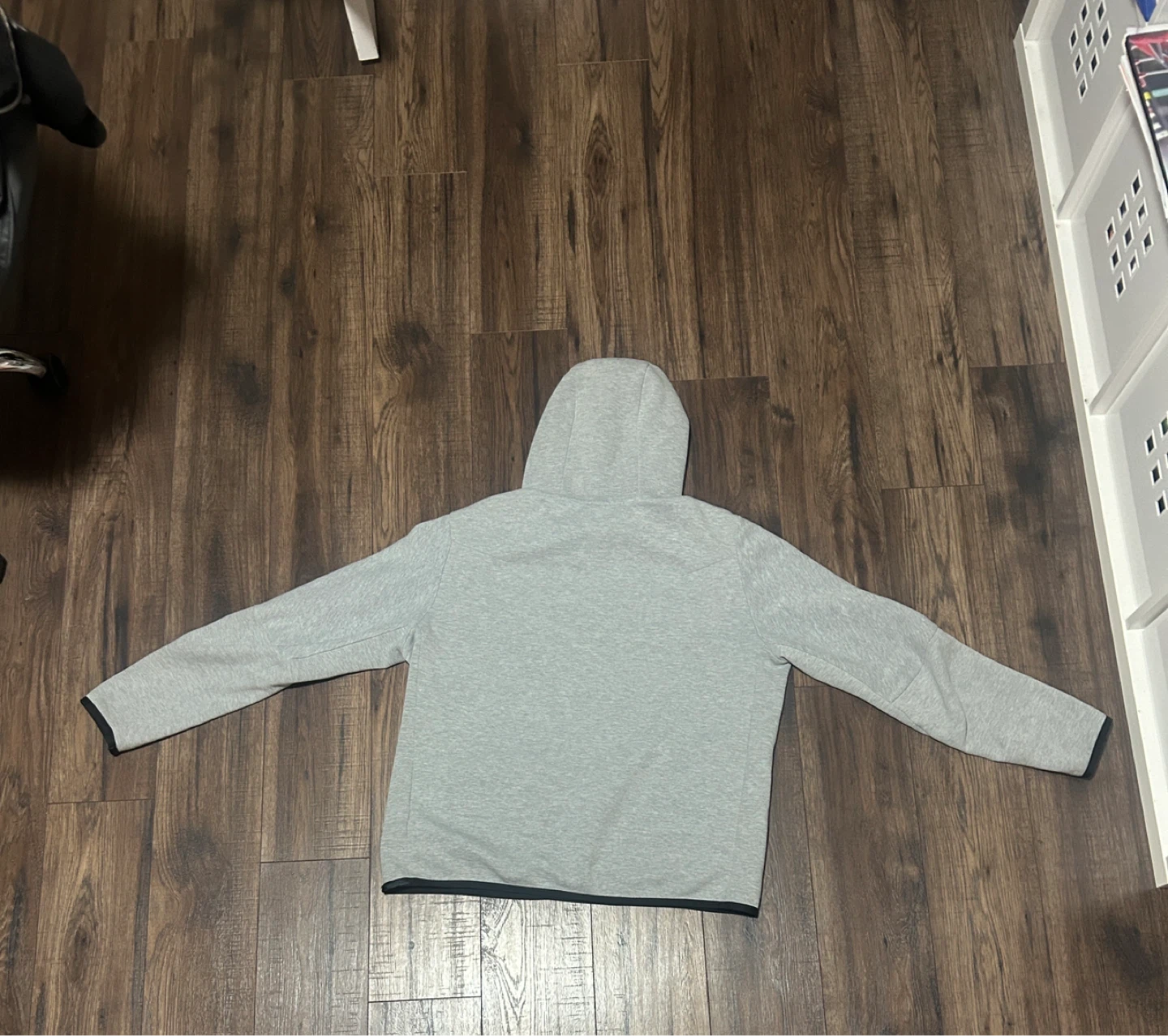 Grey Nike Tech Hoodie - photo 2
