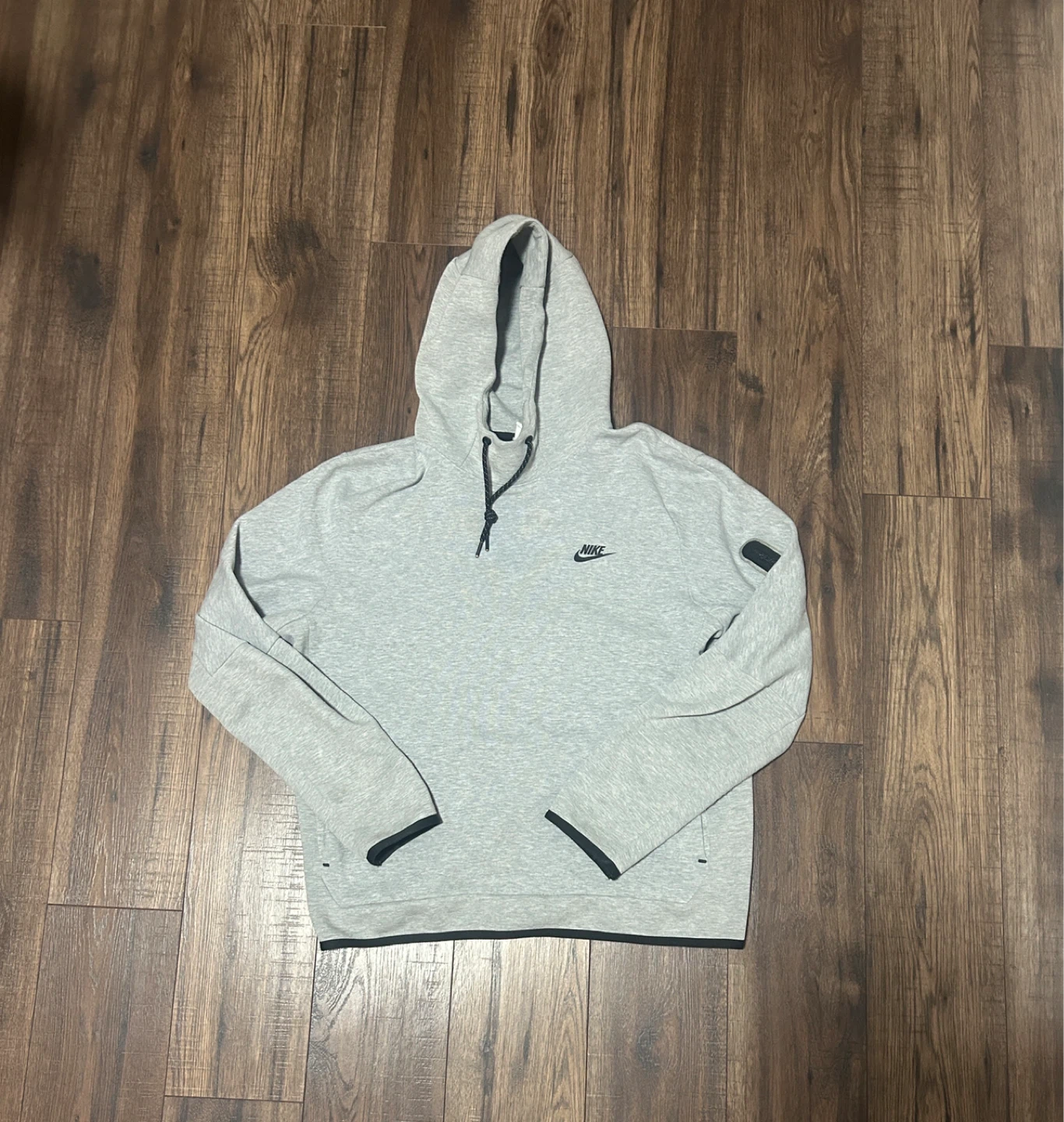 Grey Nike Tech Hoodie