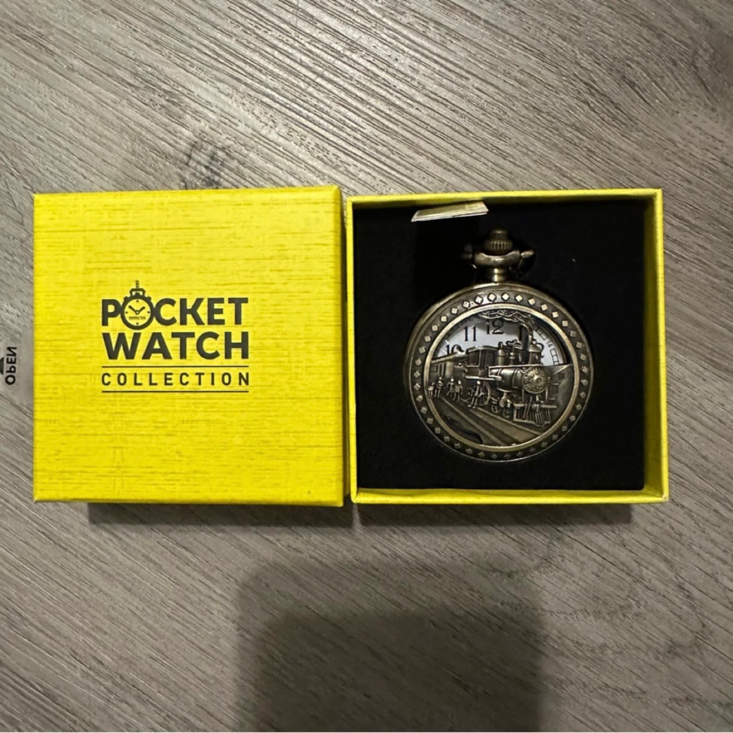 Invicta Vintage Pocket Watch - Train, 47mm - photo 3