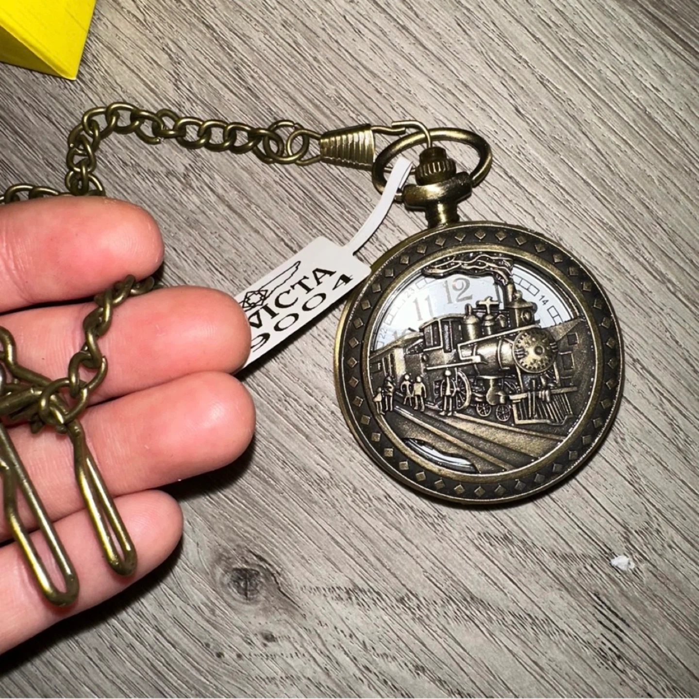 Invicta Vintage Pocket Watch - Train, 47mm - photo 5