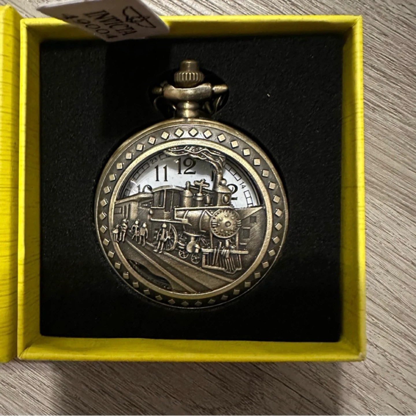 Invicta Vintage Pocket Watch - Train, 47mm - photo 4