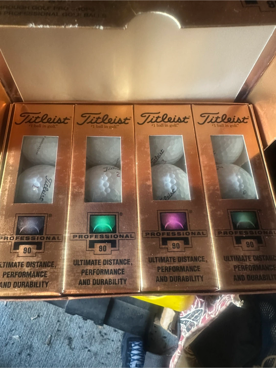 Titleist Professional Golf Balls (Box of 12)