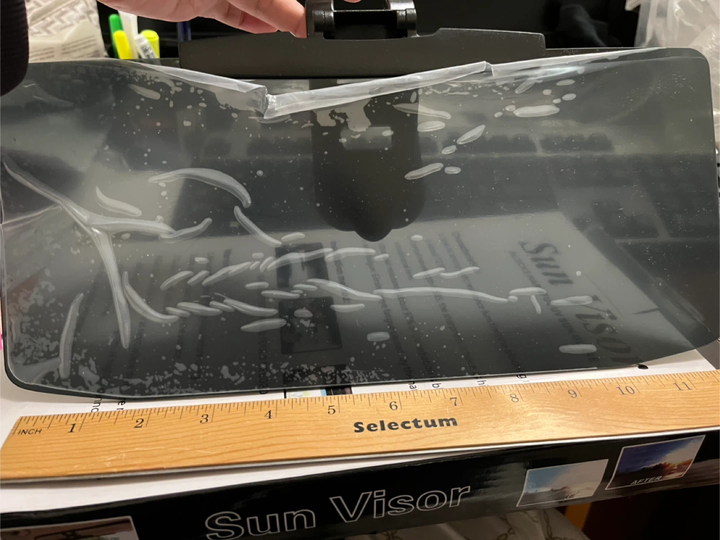 Sun Visor - Blocks Harmful UV Sun Glare - photo 3