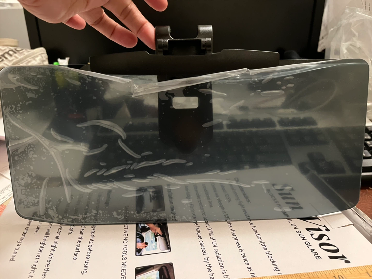 Sun Visor - Blocks Harmful UV Sun Glare - photo 4