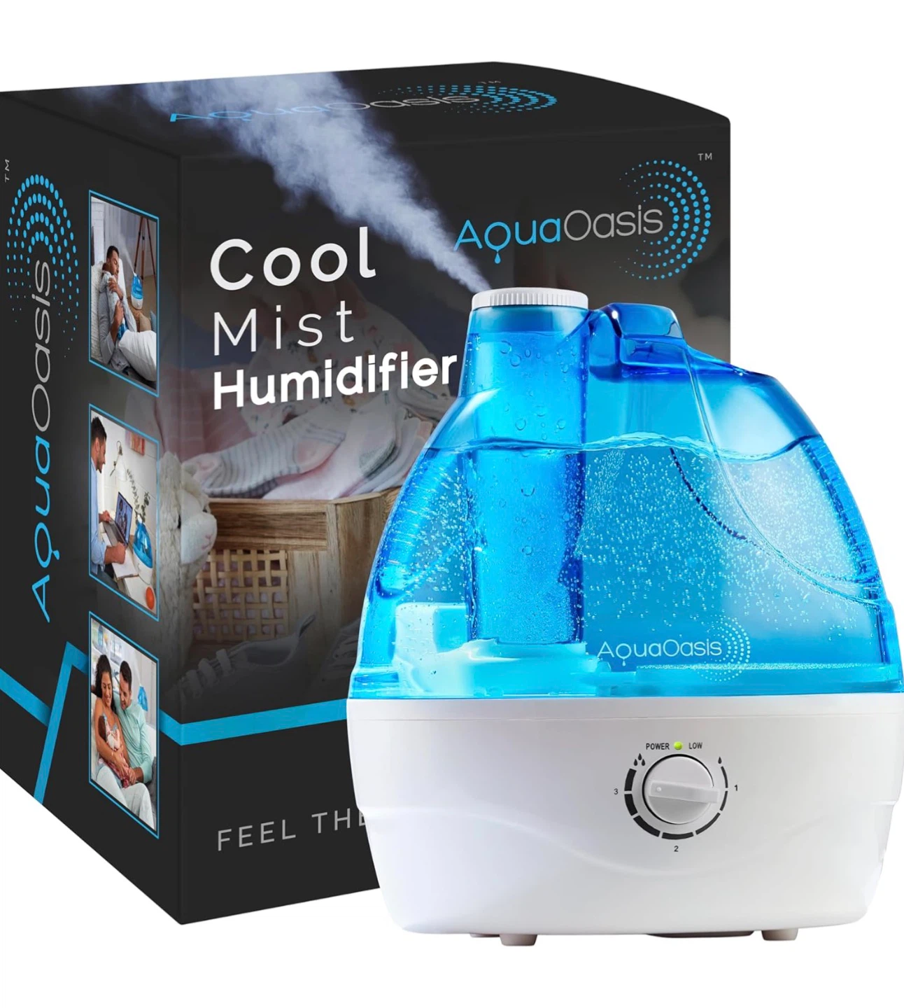 AquaOasis Cool Mist Humidifier