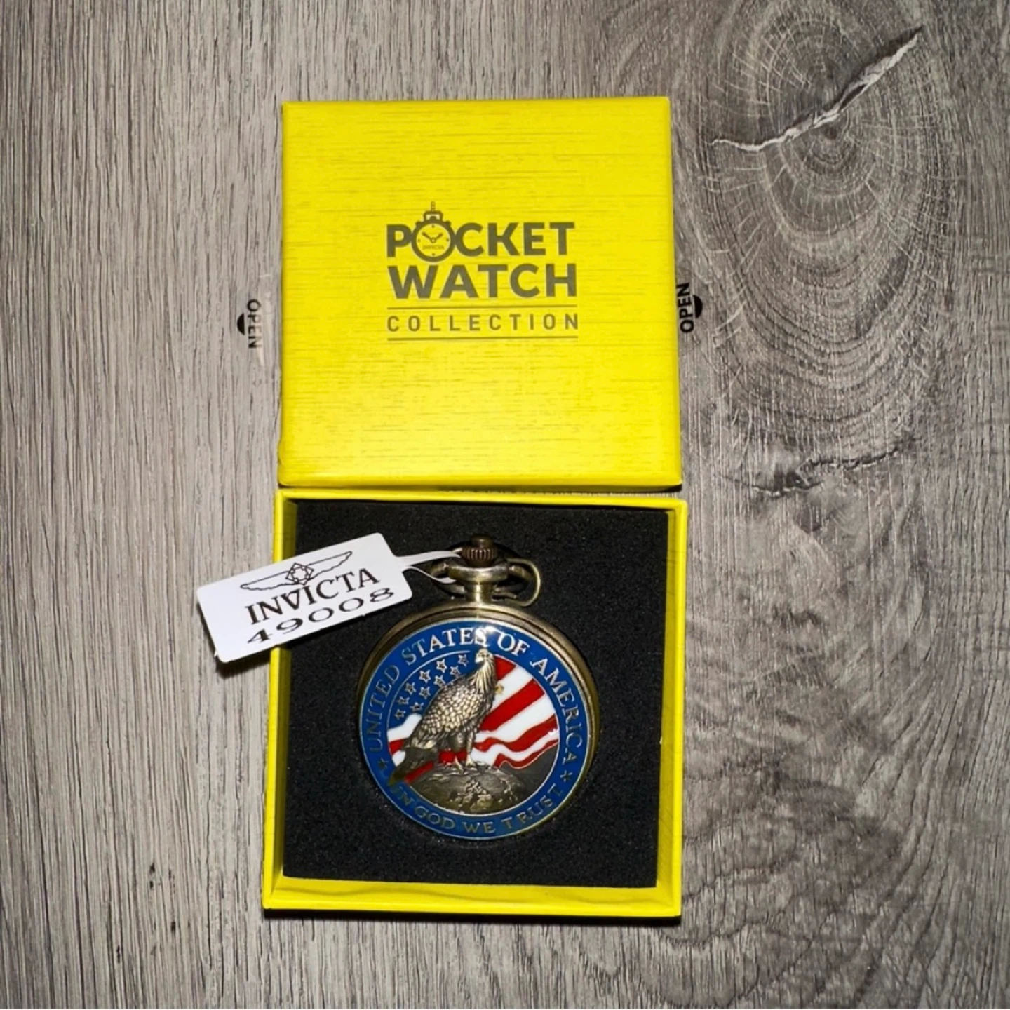 Invicta Vintage Pocket Watch - USA In God We Trust - photo 2