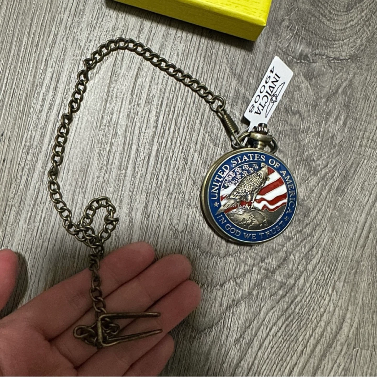 Invicta Vintage Pocket Watch - USA In God We Trust - photo 5