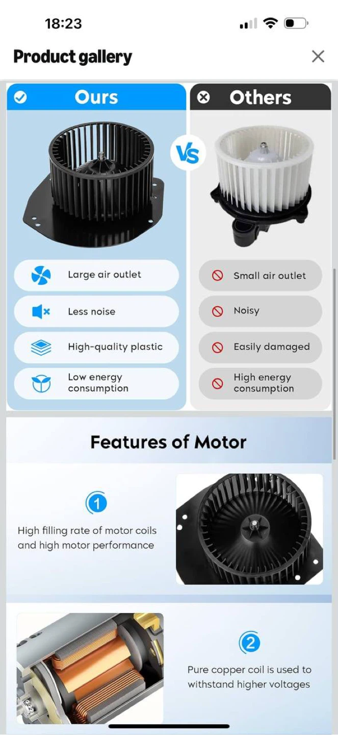 Aeagle HVAC Blower Motor with Fan (Ford / Lincoln / Mercury) - photo 3
