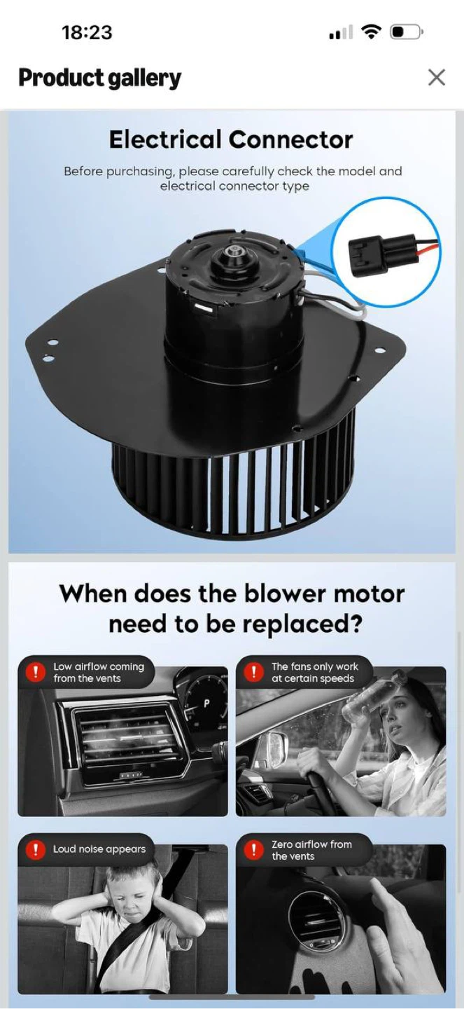 Aeagle HVAC Blower Motor with Fan (Ford / Lincoln / Mercury) - photo 4