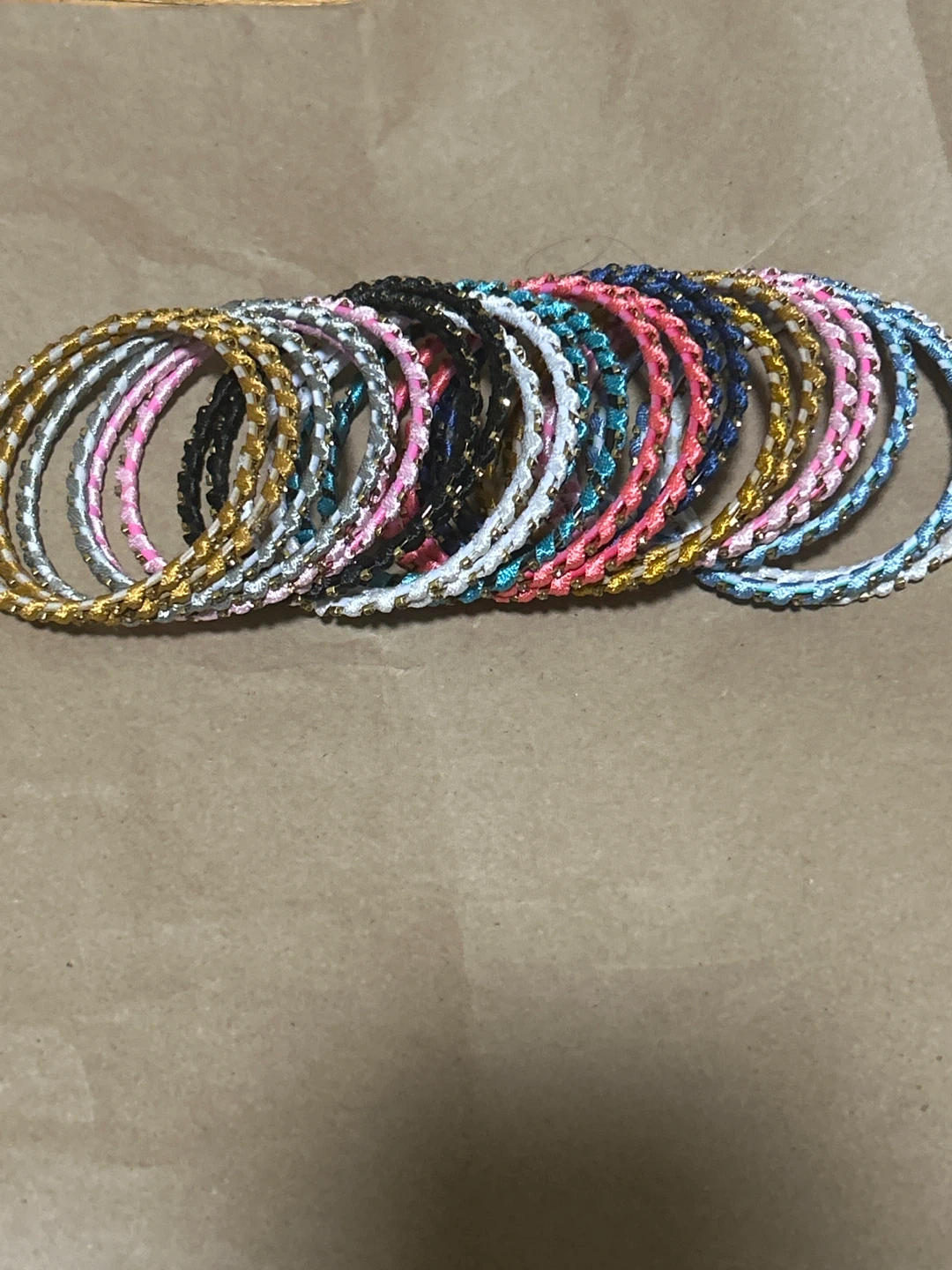 Set of 22 Assorted Colourful Bracelets