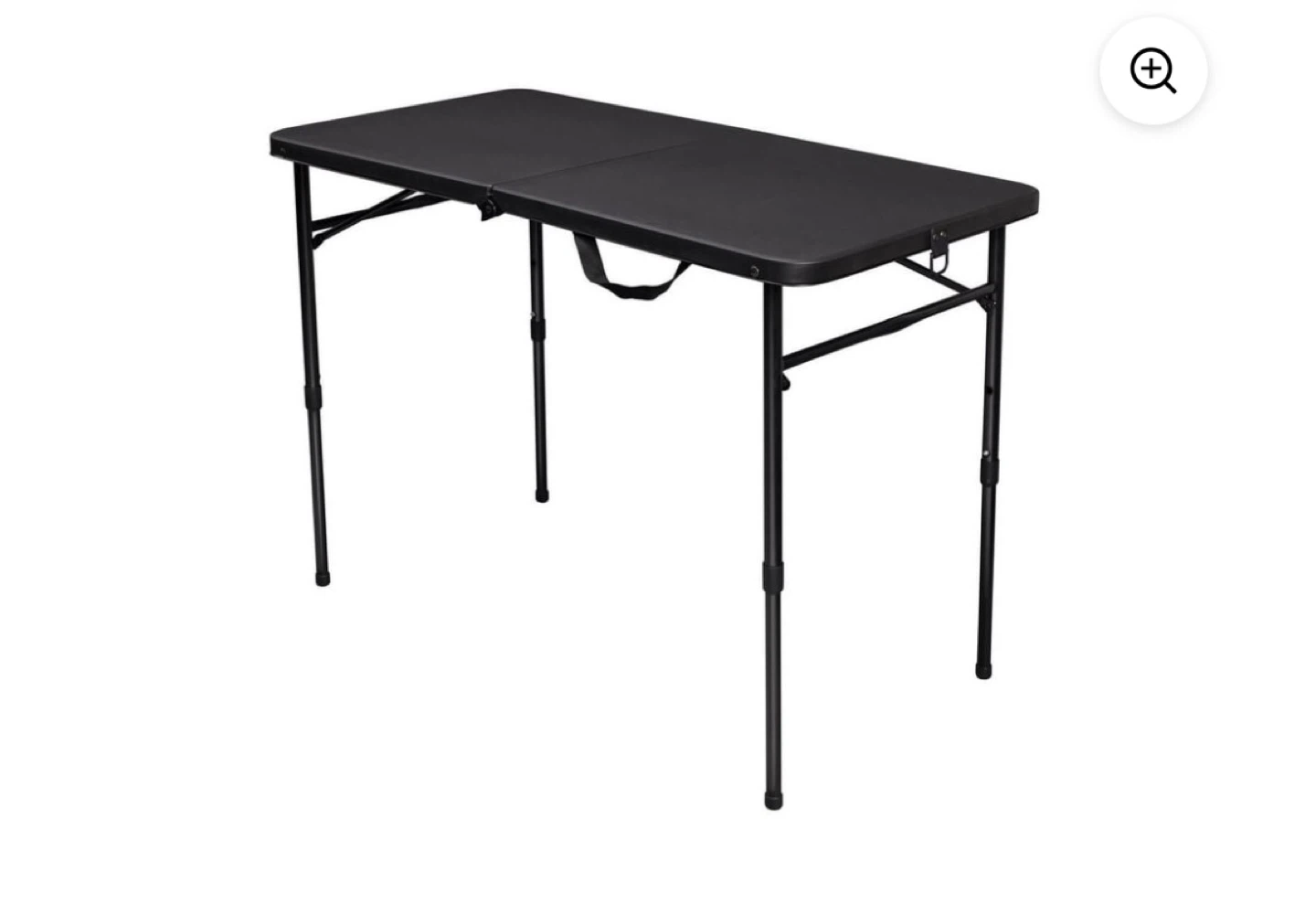Black Folding Table
