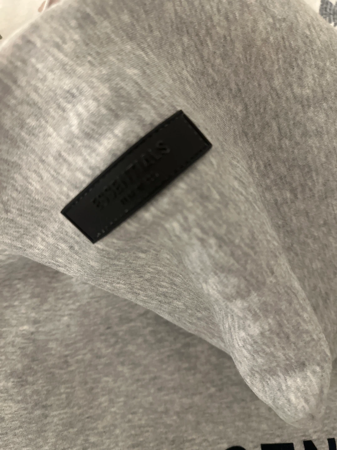 Fear of God Essentials Grey Hoodie - photo 4