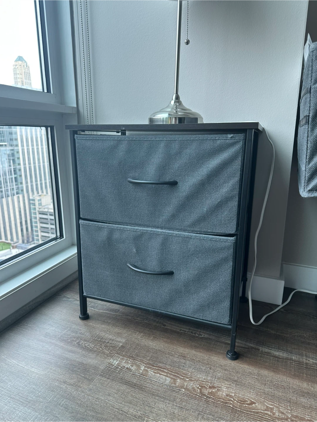Nightstand Dresser with 2 Drawers - photo 2