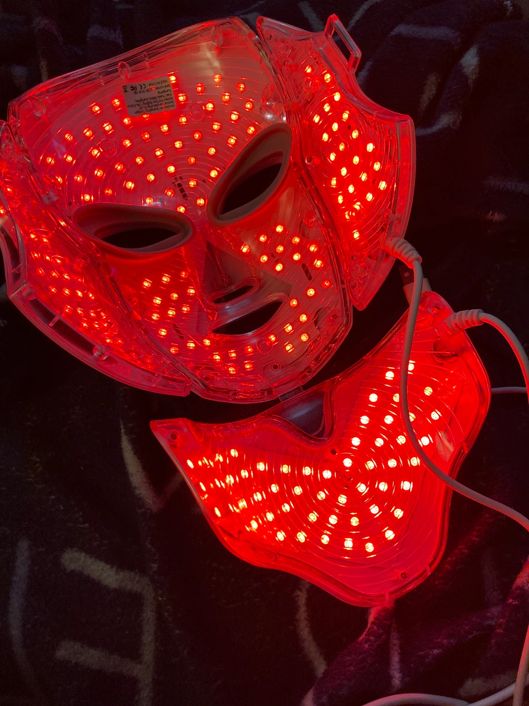 White LED Facial Mask - photo 2