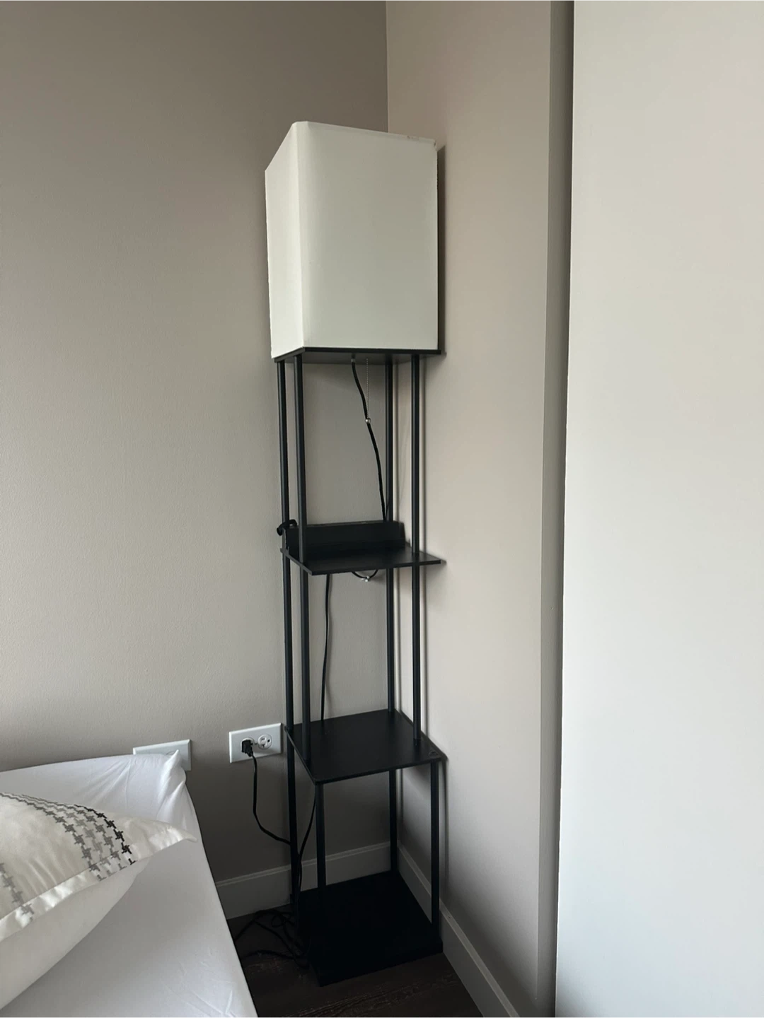 IKEA Floor Lamp with Shelves - photo 2