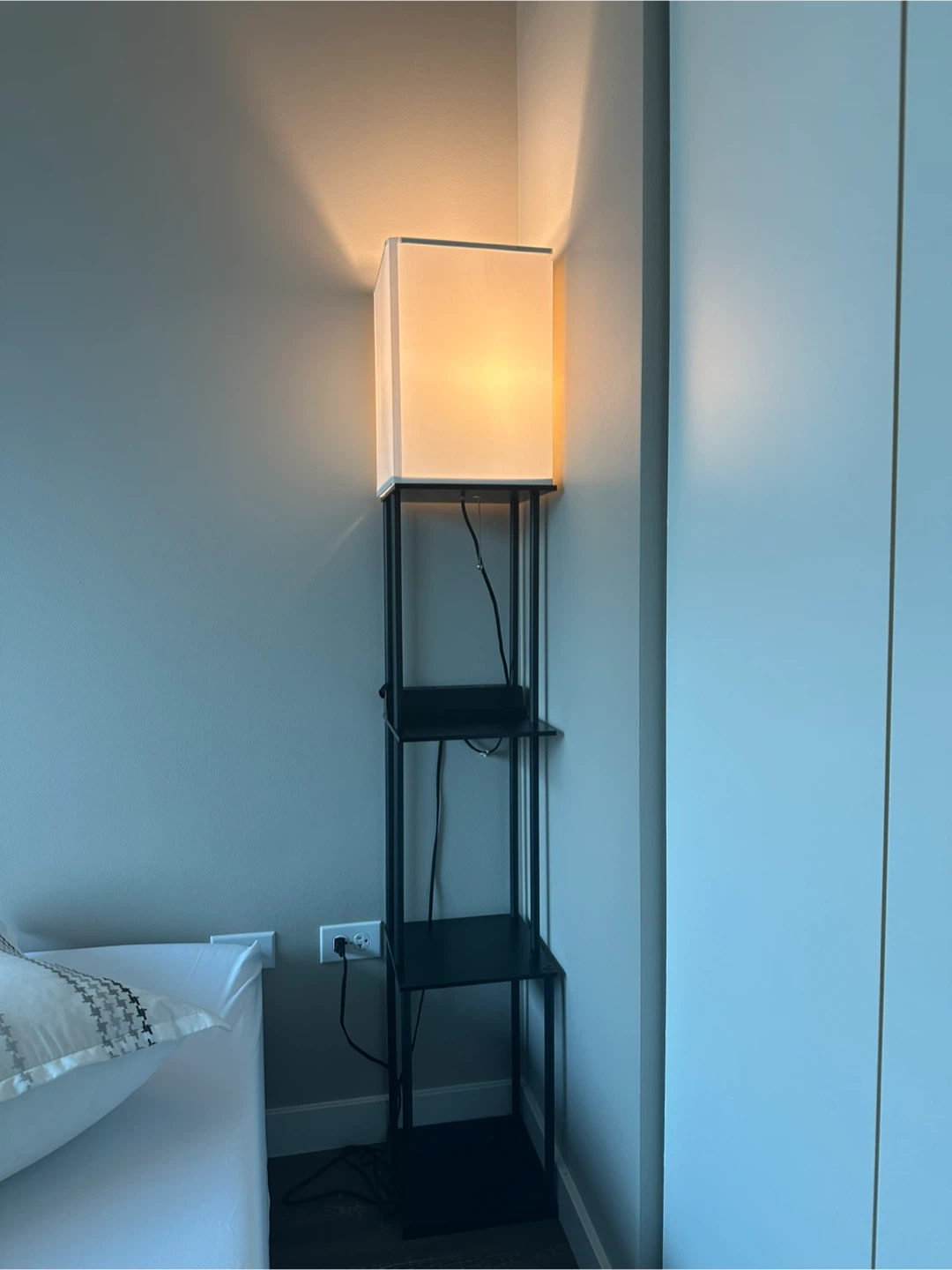 IKEA Floor Lamp with Shelves - photo 3