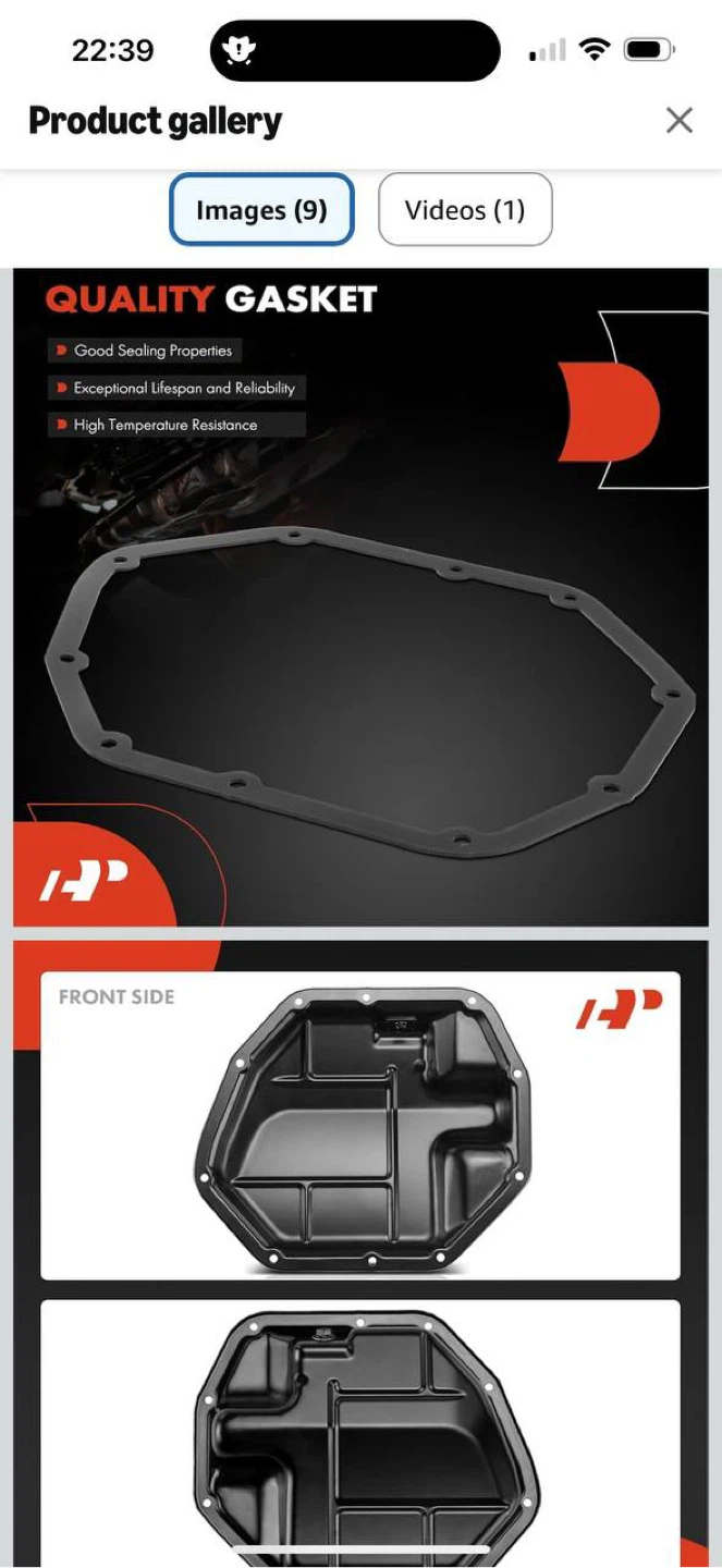 A-Premium Oil Pan Sump Kit Nissan cube/sentra/versa(E - photo 5