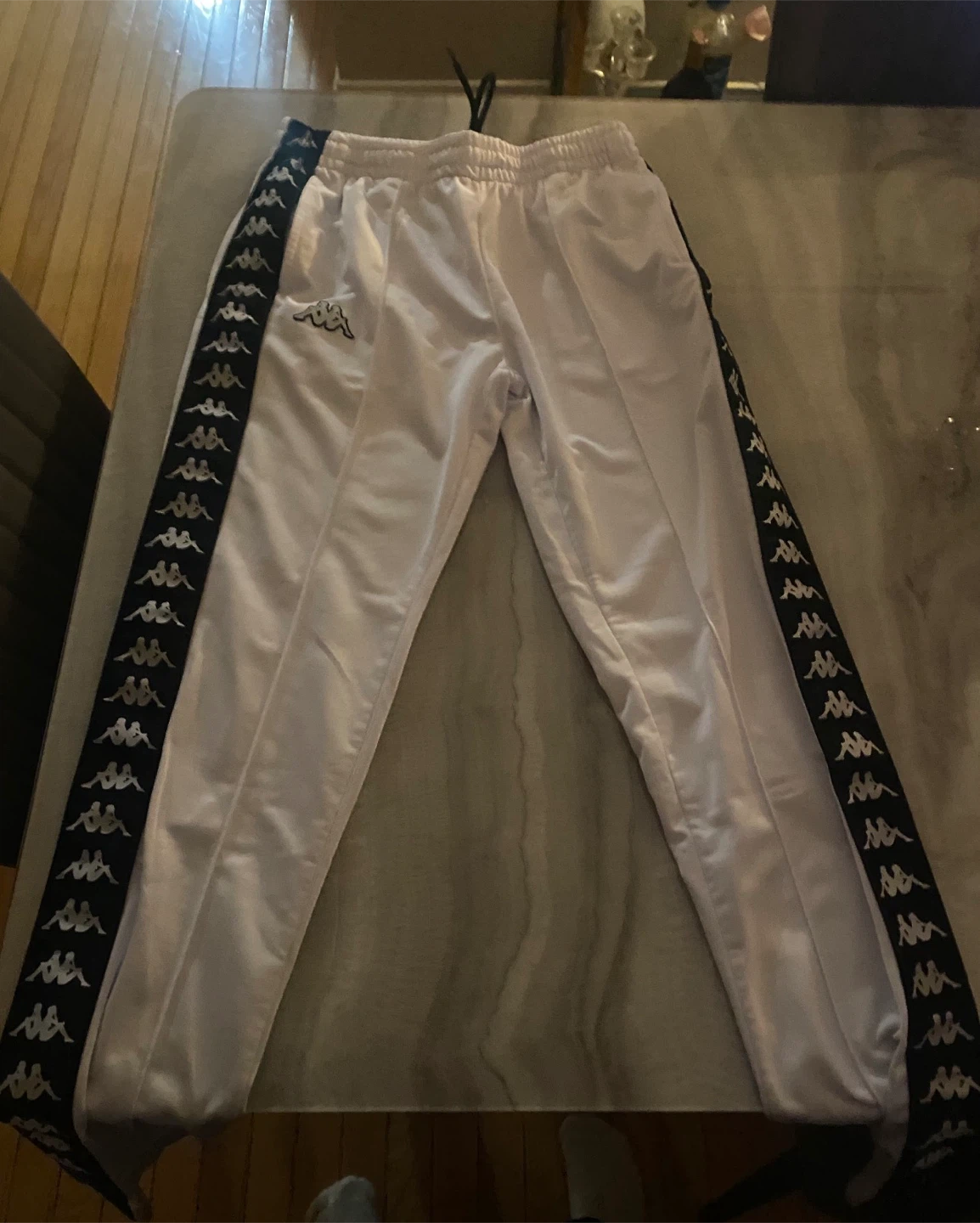 Kappa Tracksuit White Jacket and Pants Set - photo 2