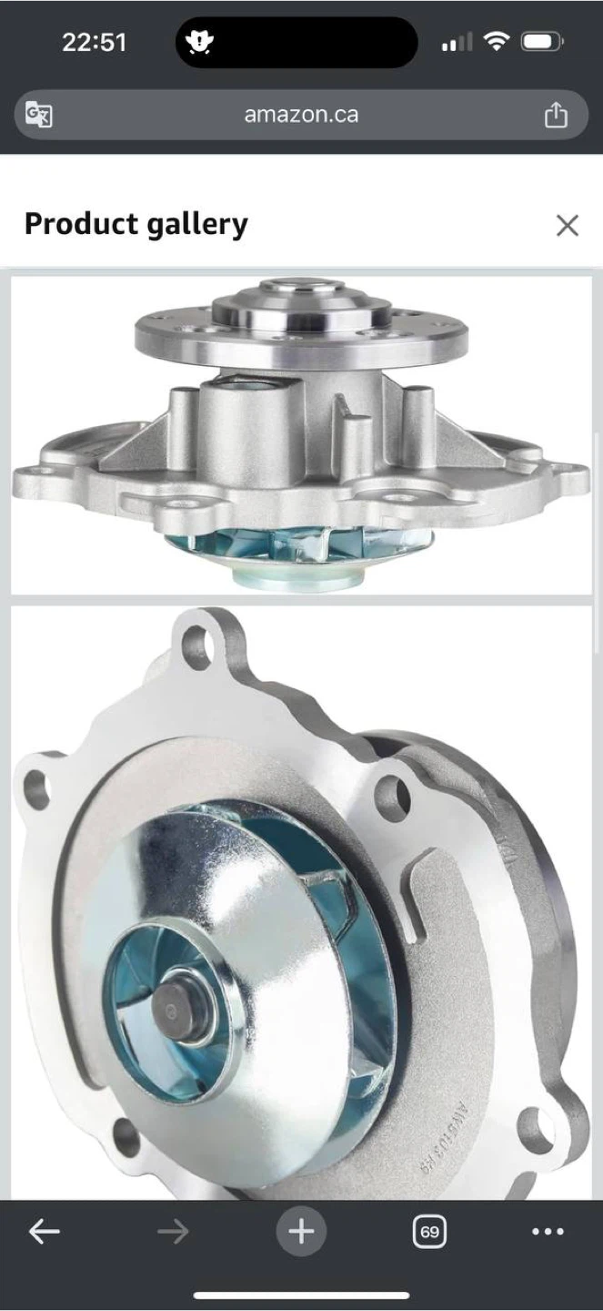 LEAPTIGER AW5103 Water Pump for Chevrolet Equinox / G - photo 2