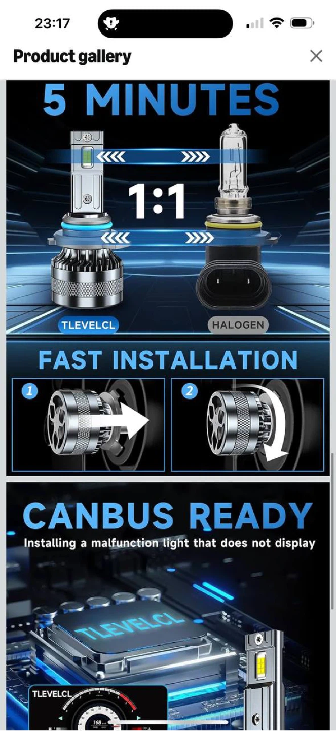 TLEVELCL LED Bulb Kit for Dodge Ram 1500/2500/3500 - photo 4