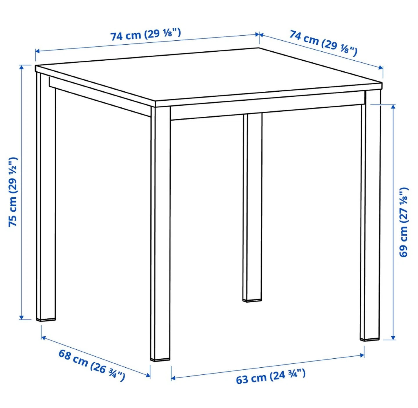IKEA Dining Set – White – $60 - photo 3