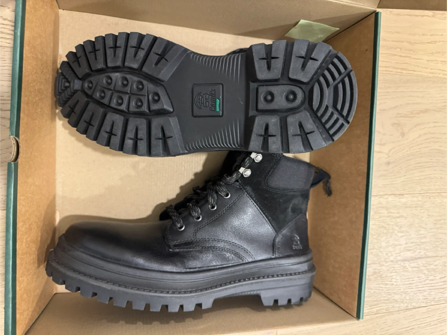 Kamik Black Boots - Size 10 - photo 3