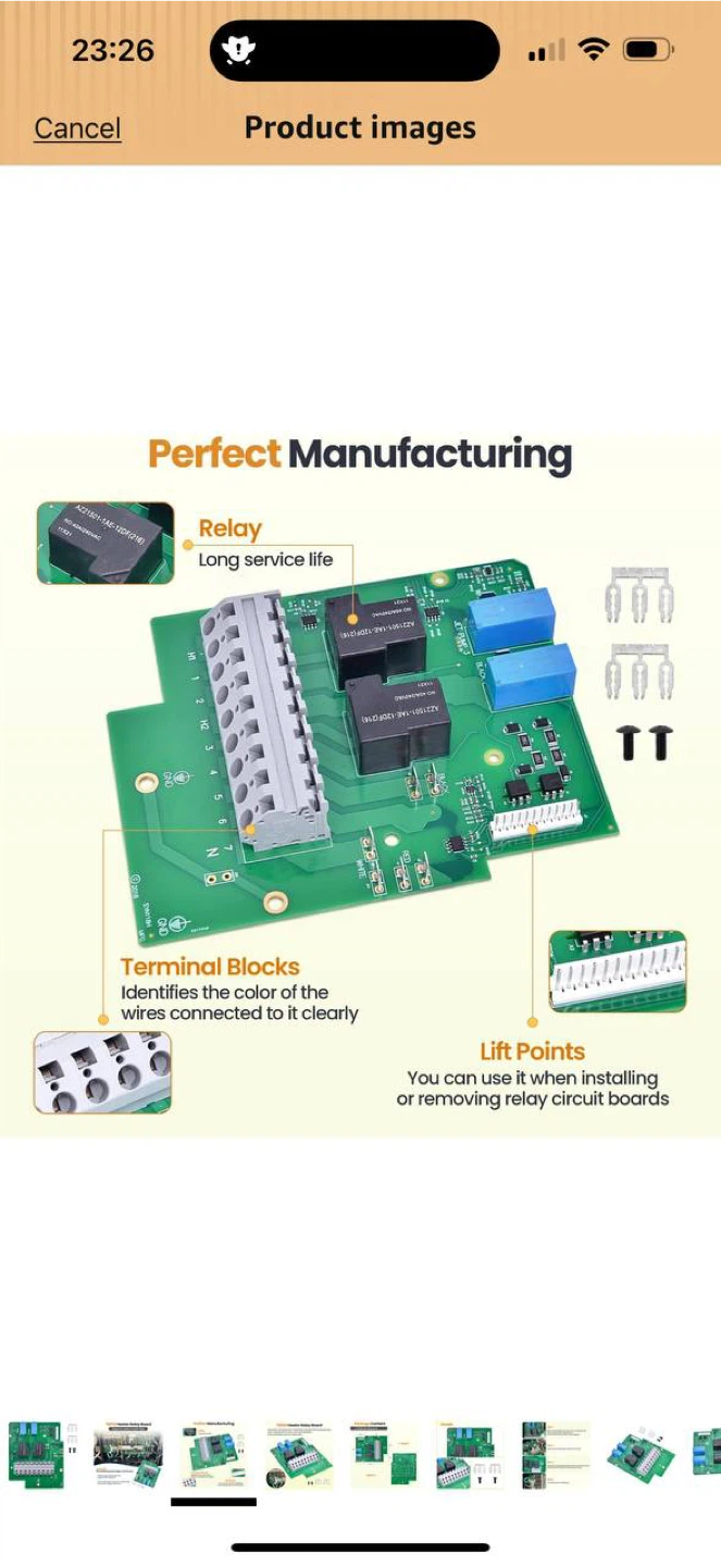 Hodflop 76858 Heater Relay Board for Watkins SPA (IQ 2020) 🛠⚡ - photo 3