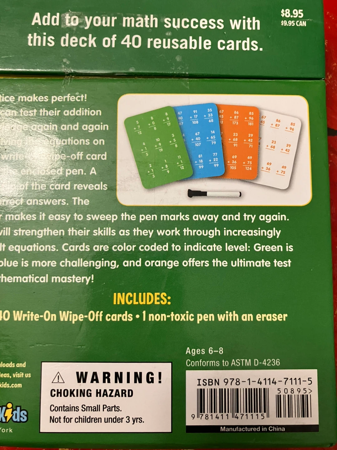 Addition Cards - Write-On Wipe-Off - photo 2