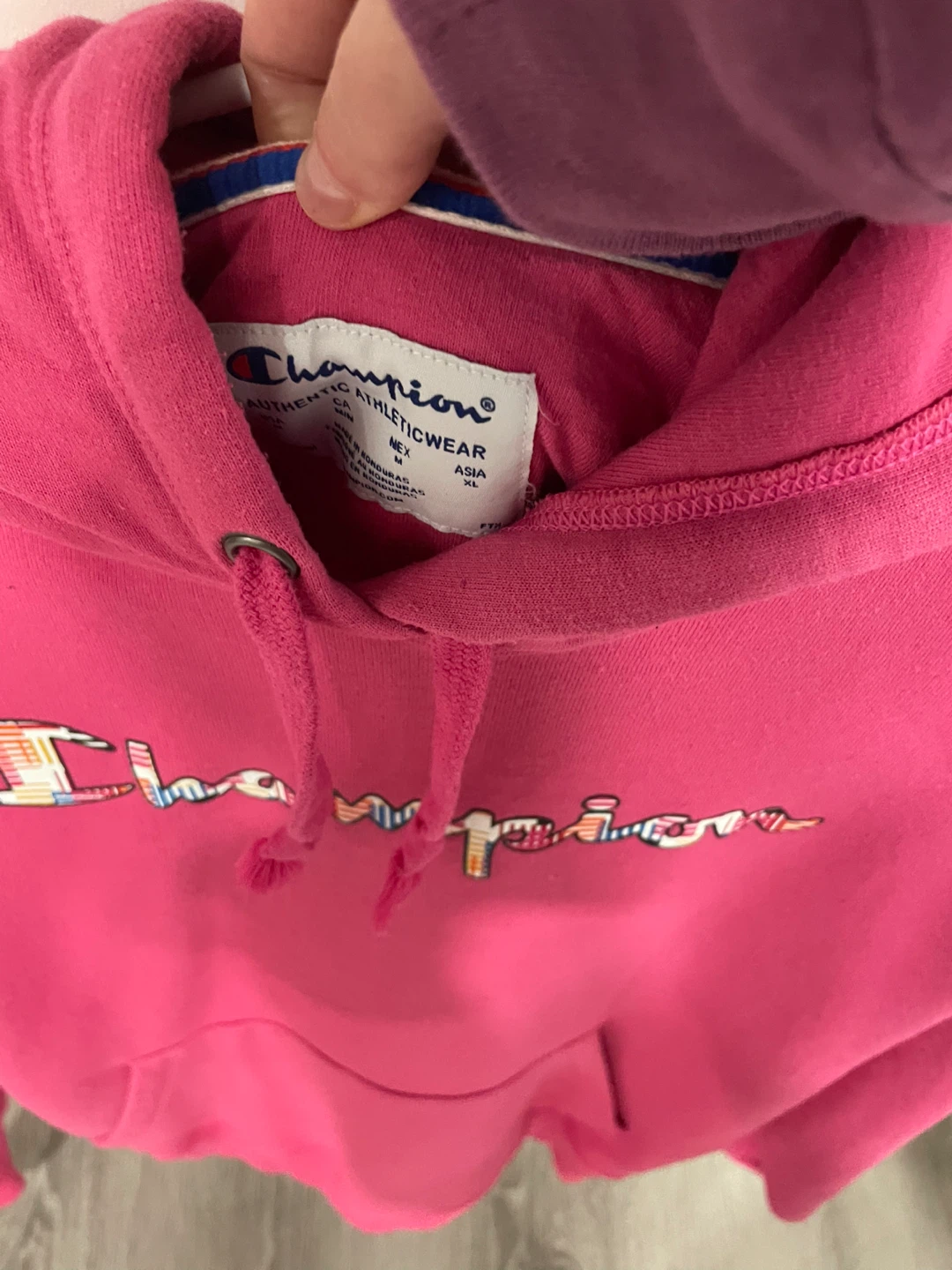 Champion Pink Hoodie - photo 3