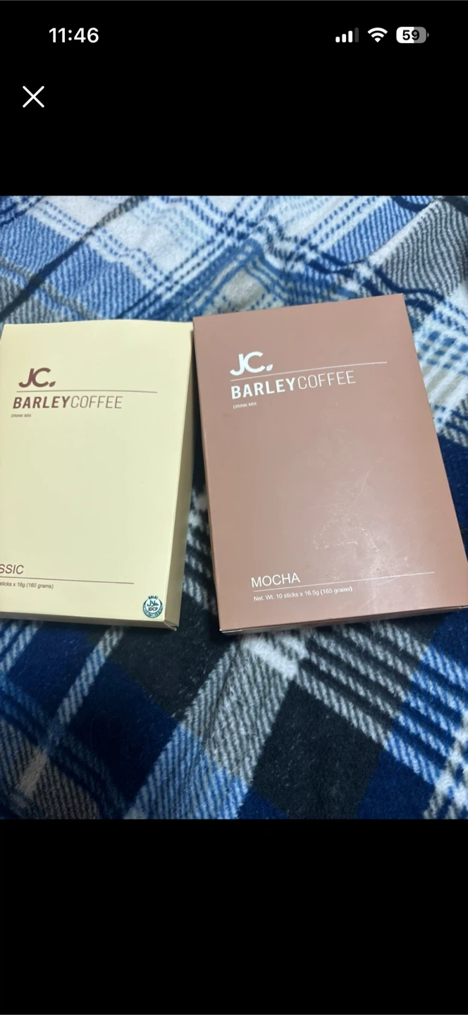 JC Barley Coffee Drink Mix - Classic & Mocha Flavours