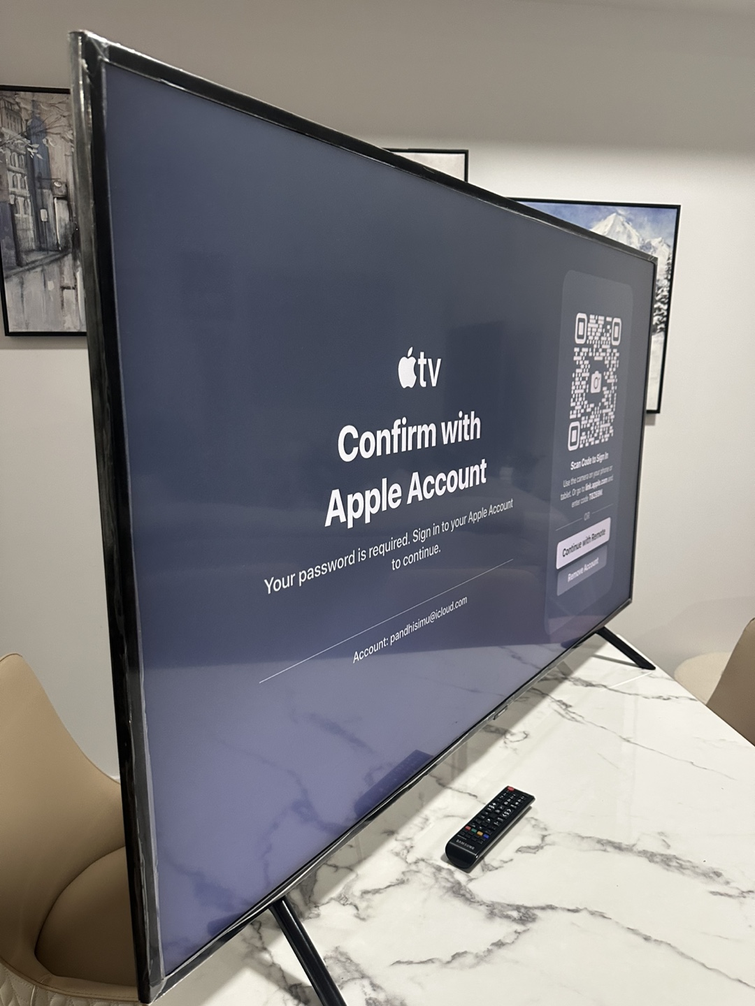 60-inch Samsung 4K Smart TV – Like New Condition - photo 3