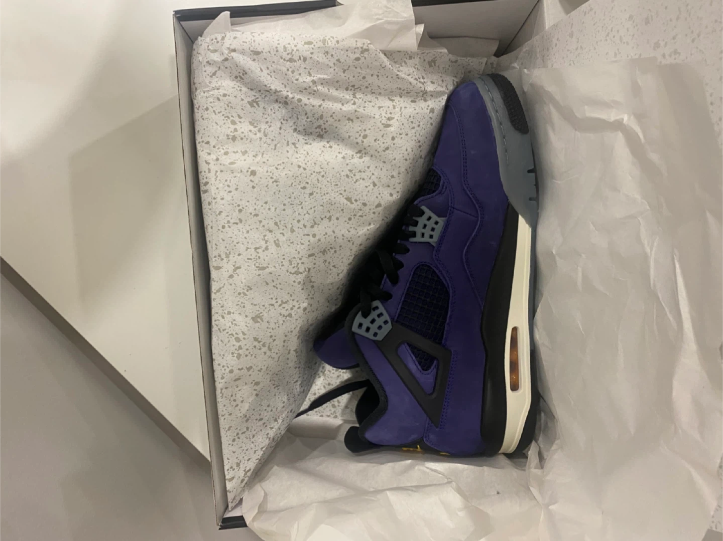 Air Jordan 4 Retro OG lakers (limited edition) - photo 2