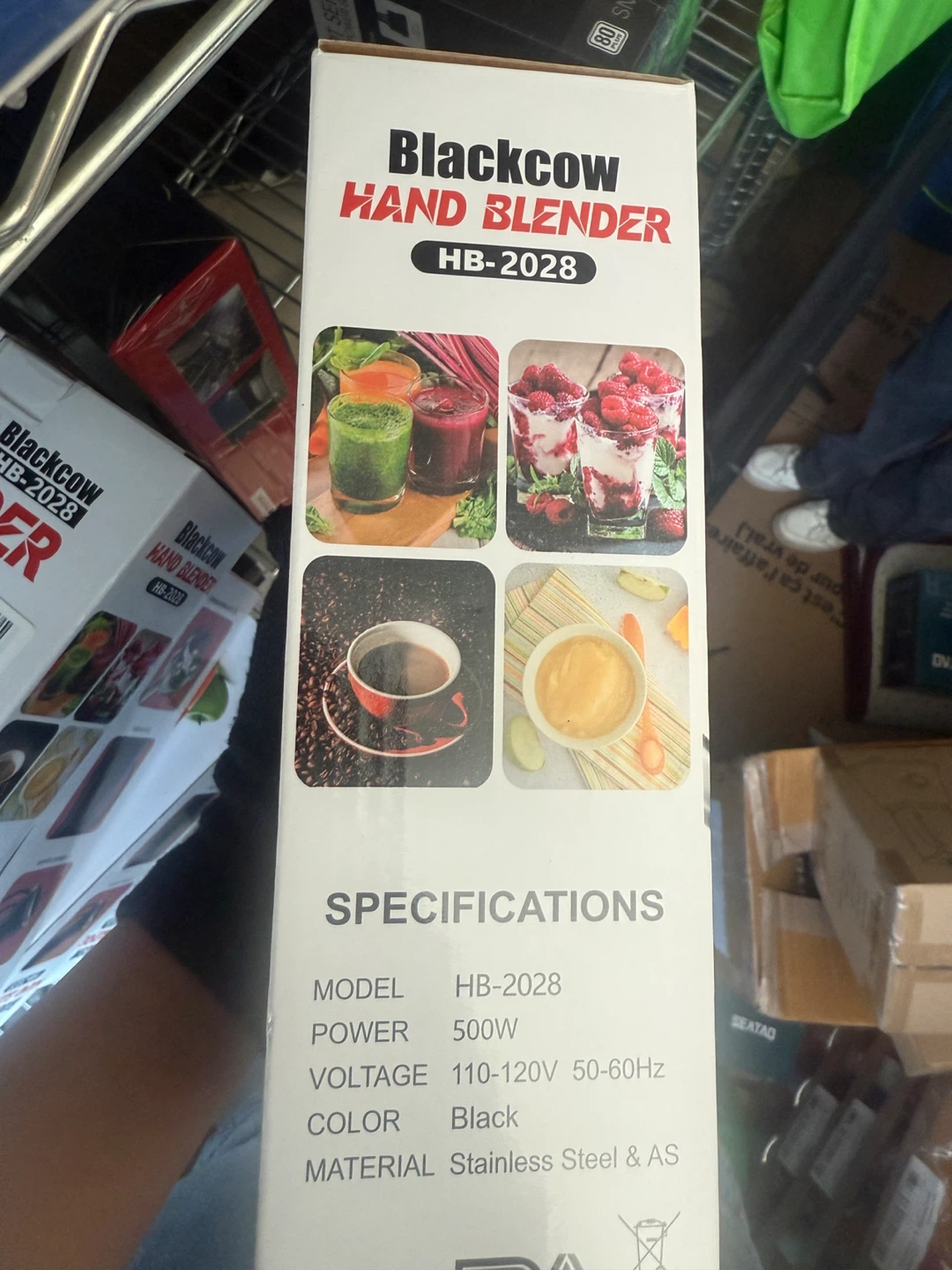 Blackcow Hand Blender HB-2028 - photo 2