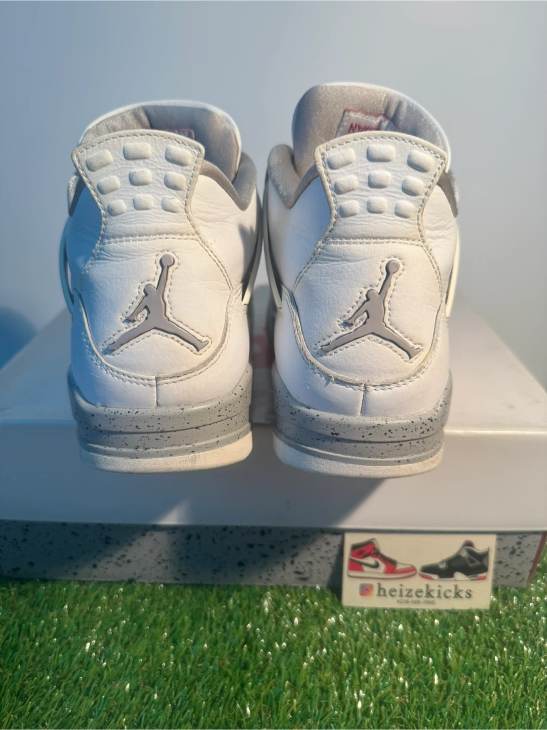 Jordan 4 White Oreo size 9 - photo 4