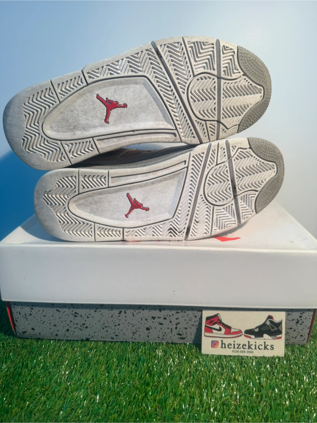 Jordan 4 White Oreo size 9 - photo 5