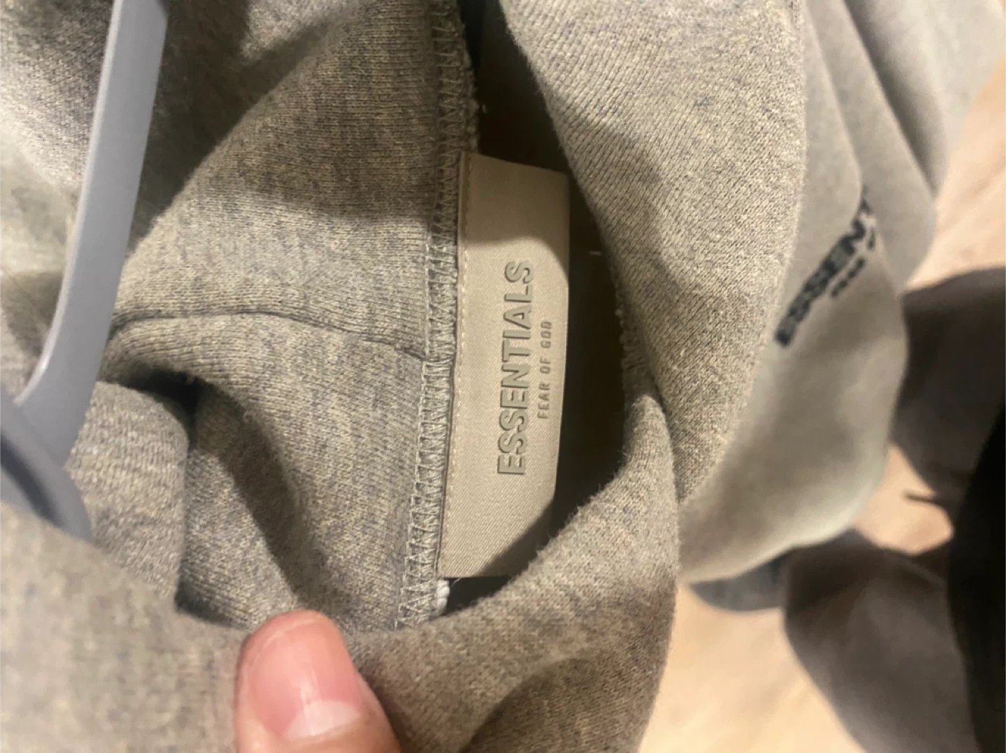 ESSENTIALS Fear Of God dark Oatmeal (Real!) - photo 3