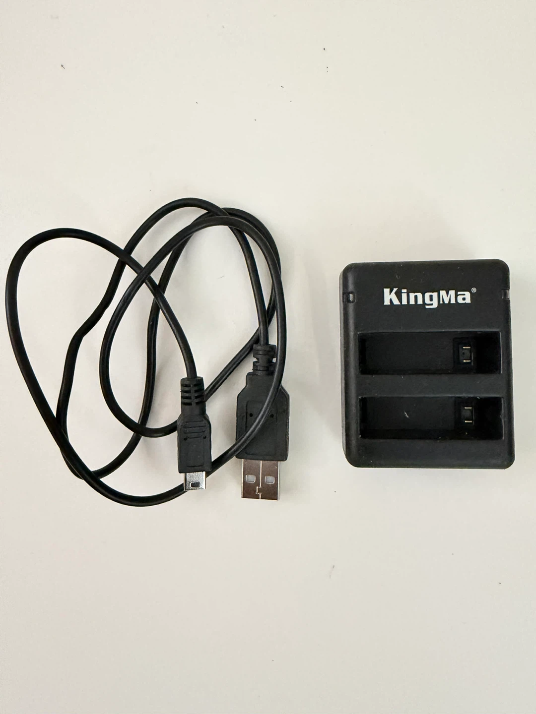 KingMa Dual Battery Charger with USB Cable
