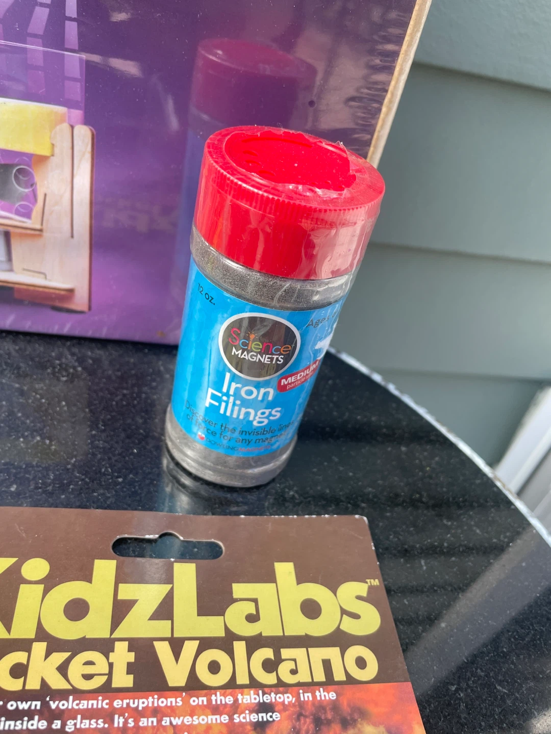 Stem science experiment kit crystal growing volcano - photo 5