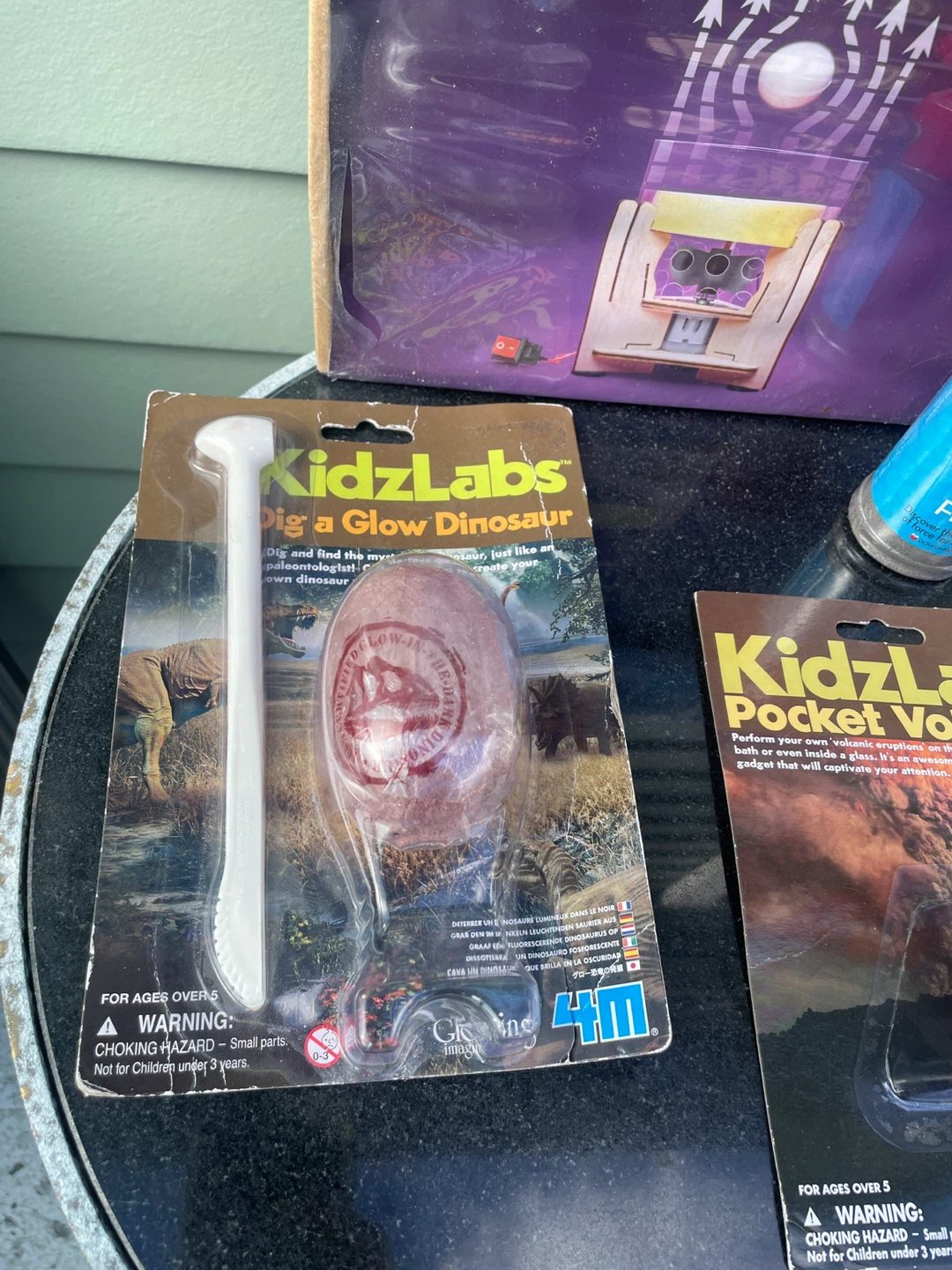 Stem science experiment kit crystal growing volcano - photo 2