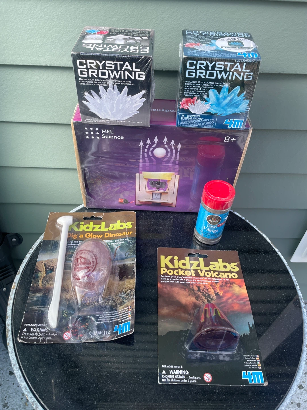 Stem science experiment kit crystal growing volcano