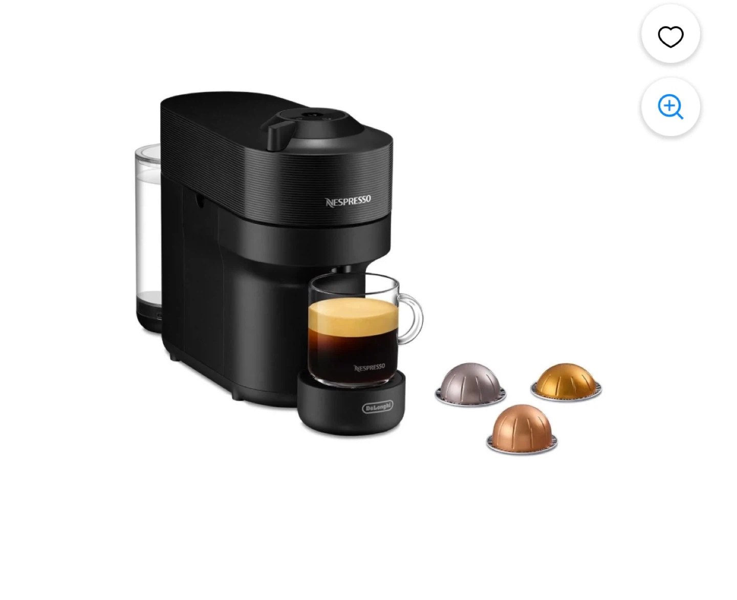 Nespresso Vertuo Pop Coffee Machine - Black - photo 4