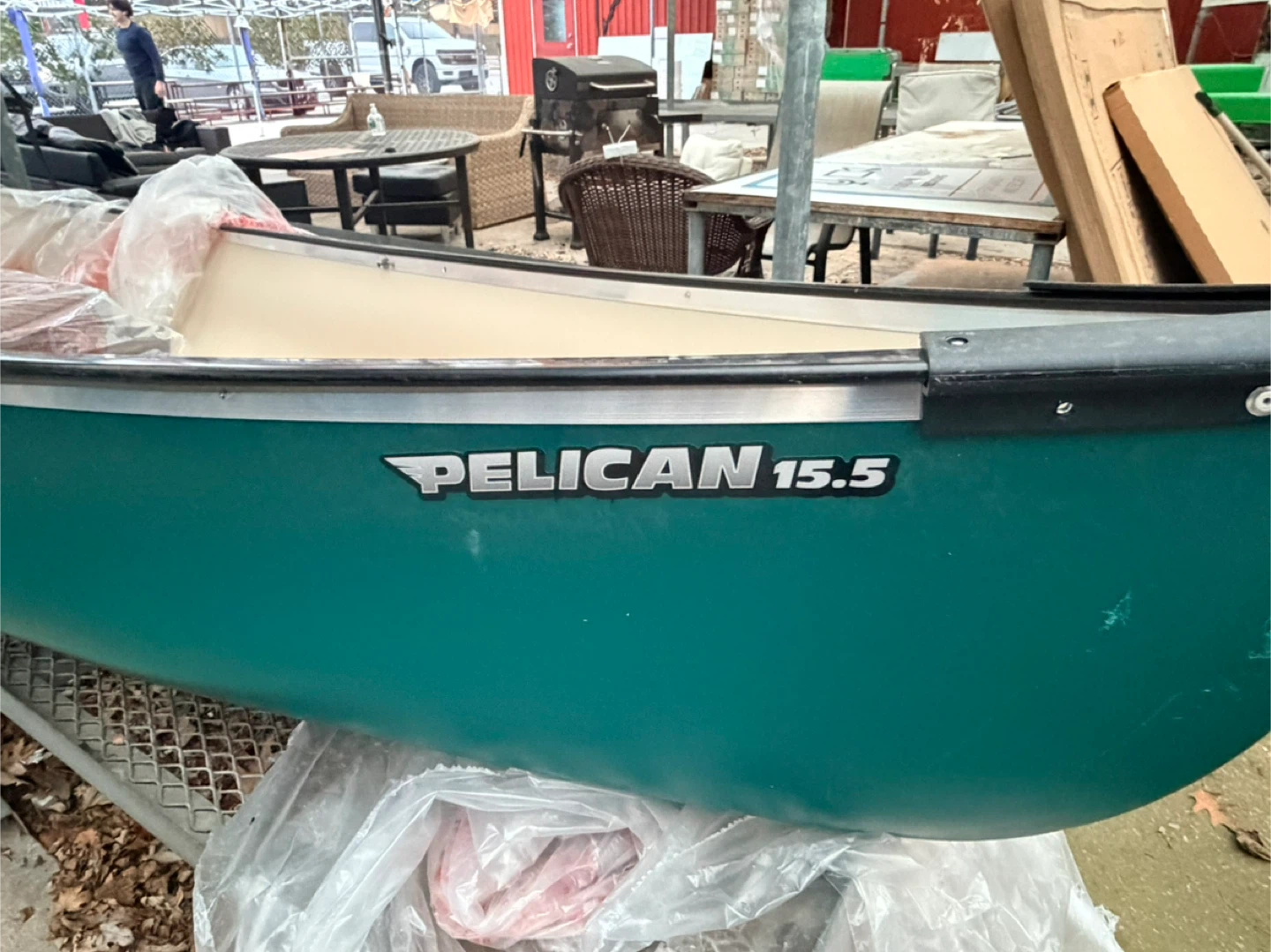 Pelican 15.5 Canoe - Green - photo 5