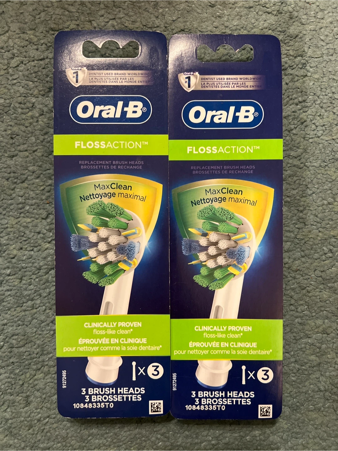 Oral-B FlossAction Replacement Brush Heads (6 Count)