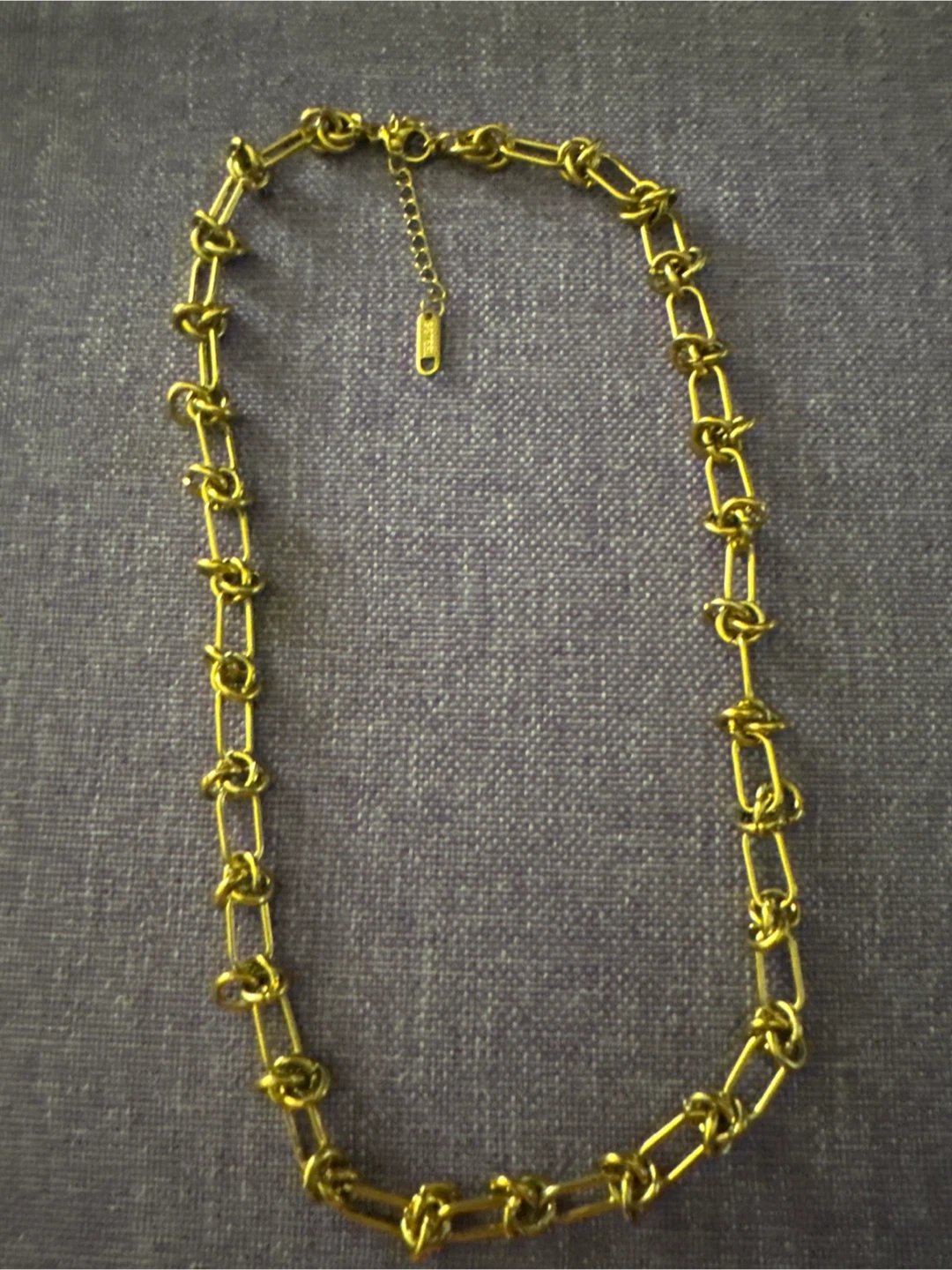 stainless steel. Link Chain choker