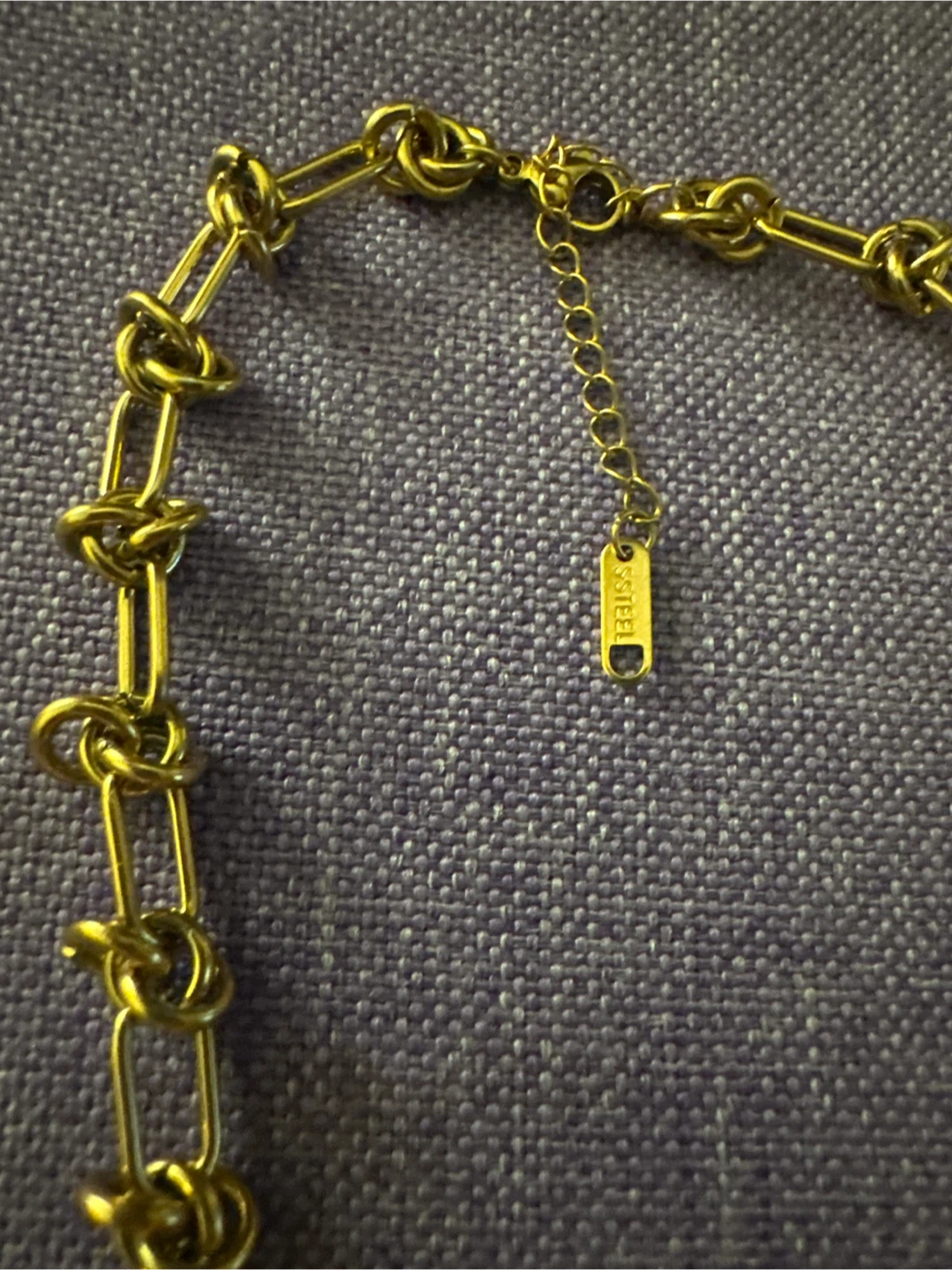 stainless steel. Link Chain choker - photo 2