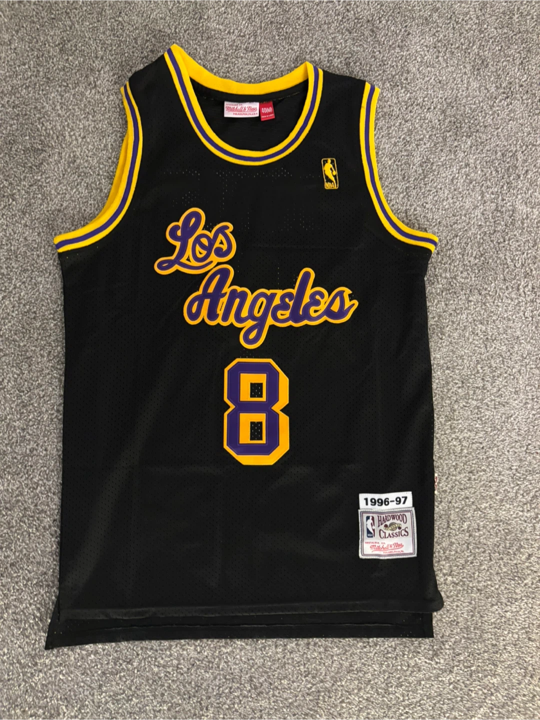 Hardwood classics kobe jersey (m)