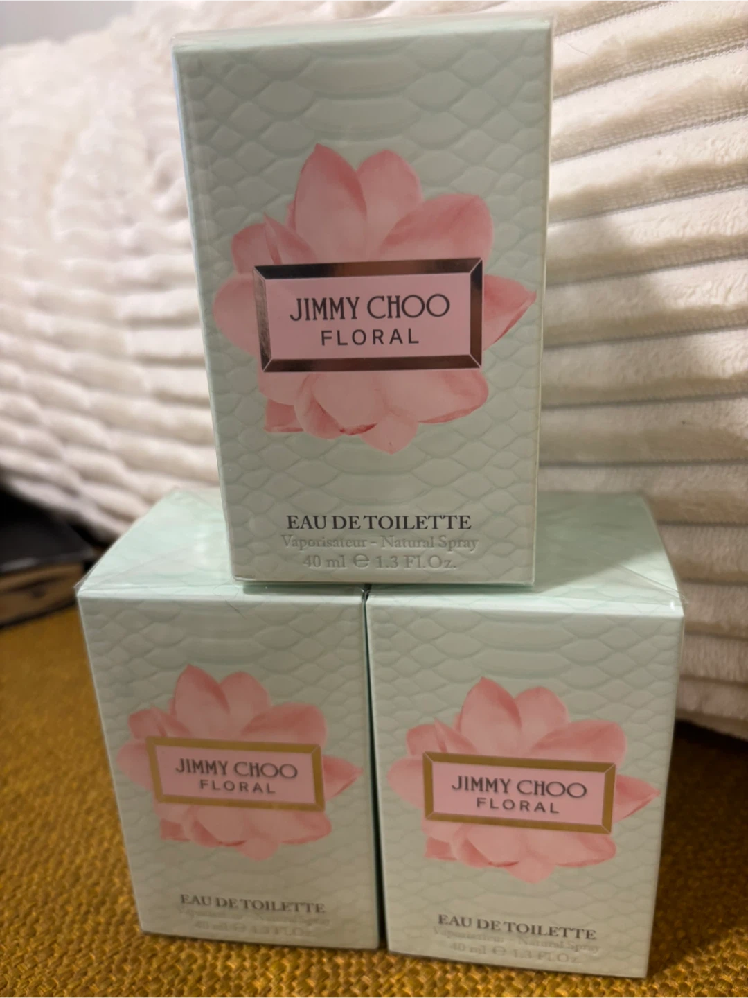 Jimmy Choo Floral Eau de Toilette 3x 40ml