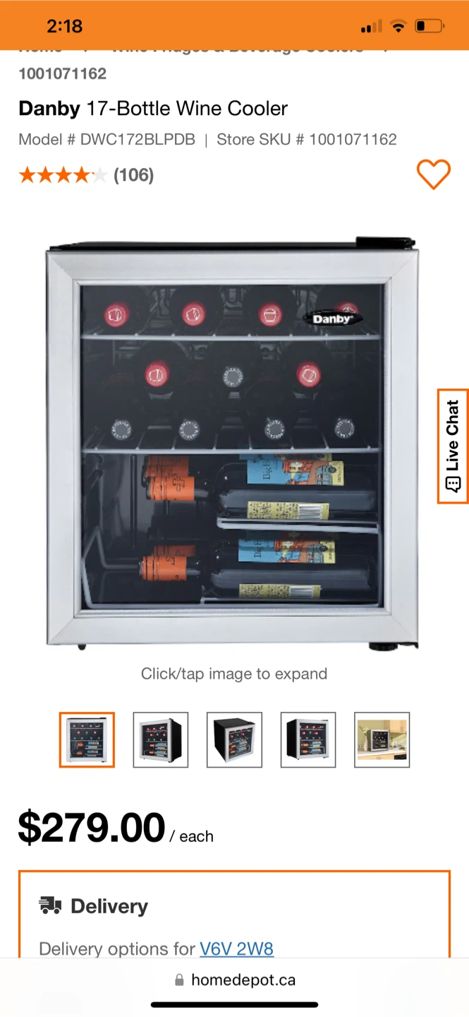 Danby 17-Bottle Wine Cooler - photo 3
