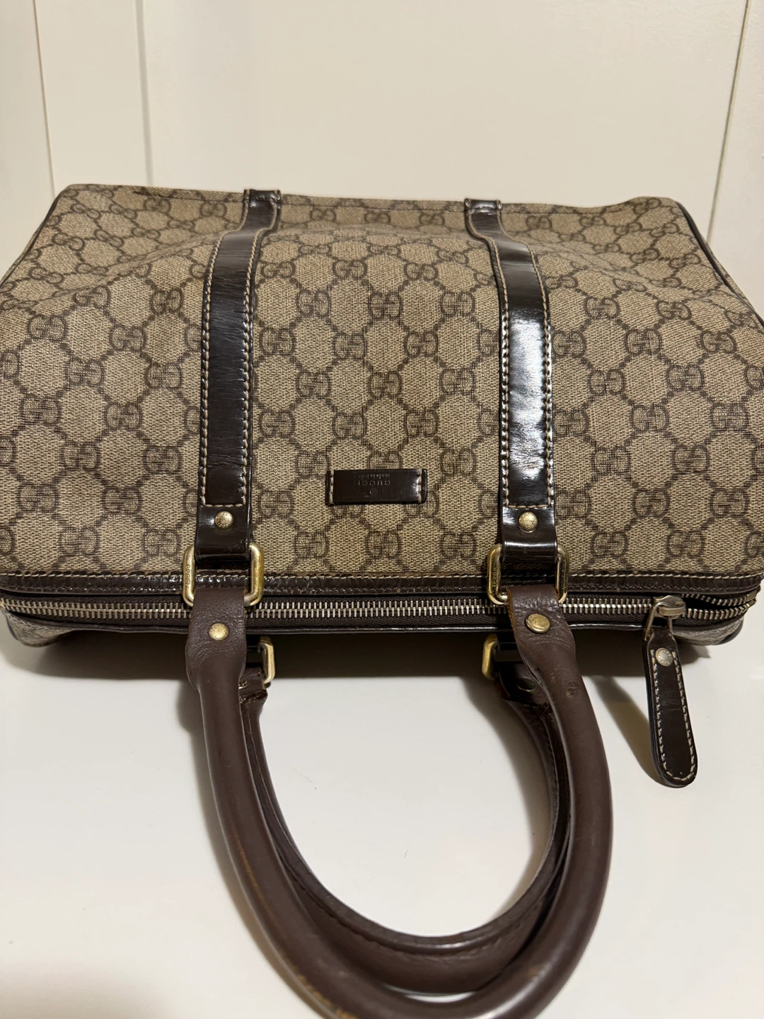 Authentic Gucci GG Monogram Boston Bag - photo 3