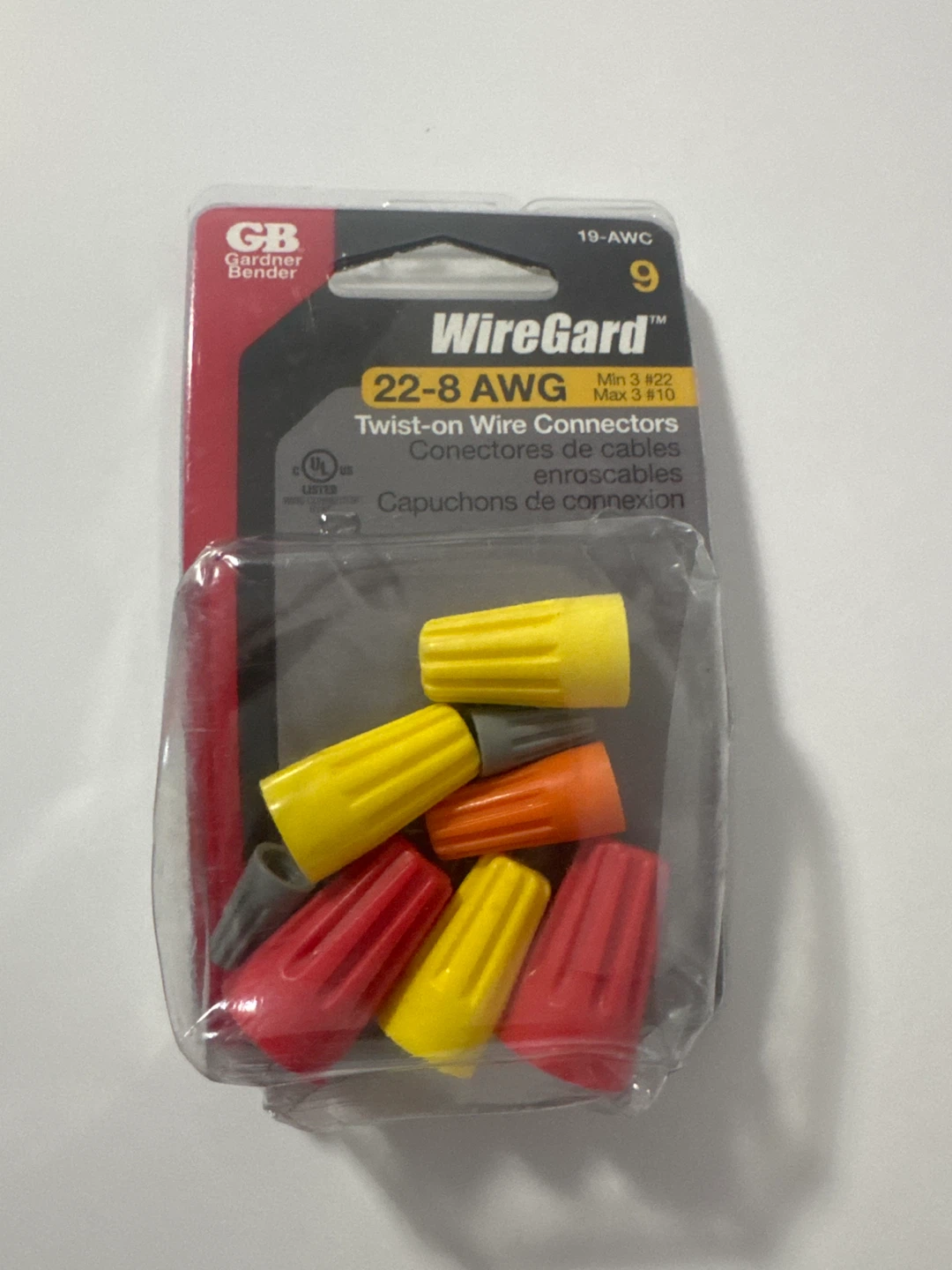 Gardner Bender WireGuard Twist-on Wire Connectors 22-8 AWG